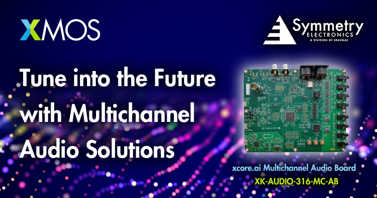 Discover how developers can tune into the future of multichannel audio solutions through the xcore.ai multichannel audio board from XMOS. 